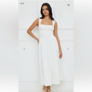 Hello Molly White Dress